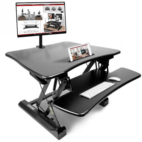Duronic DM05D3 PC Sit Stand Desk